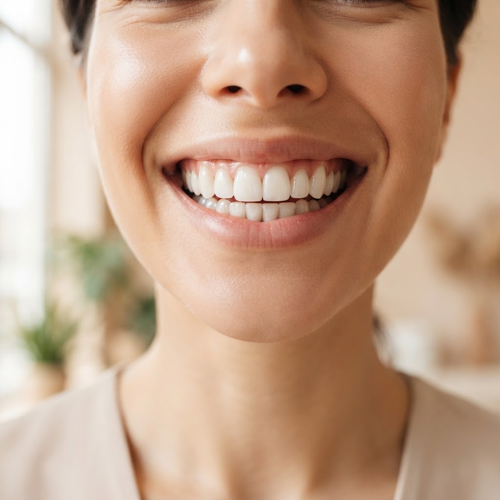 Representative smile comparison after
