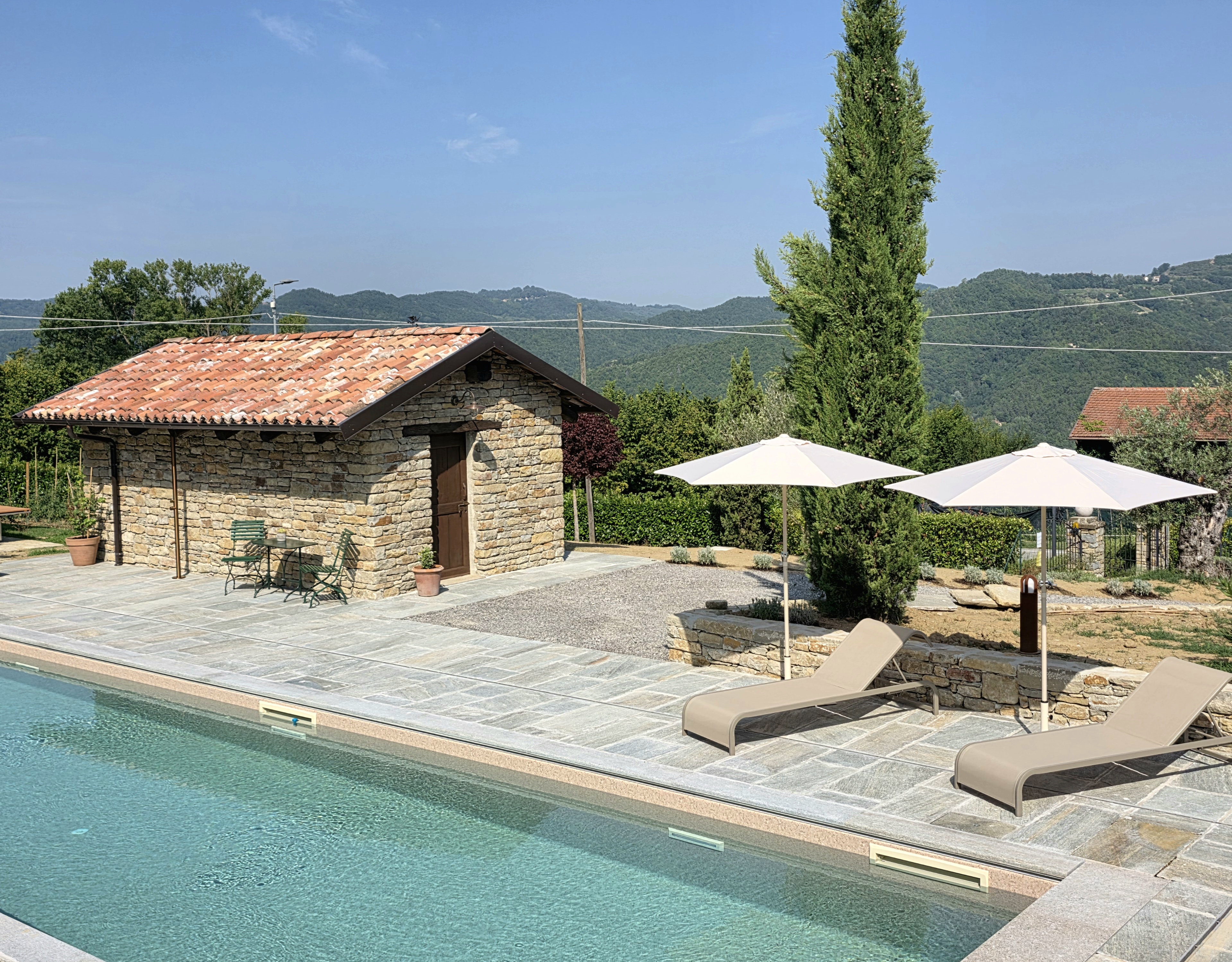 Pool view from top