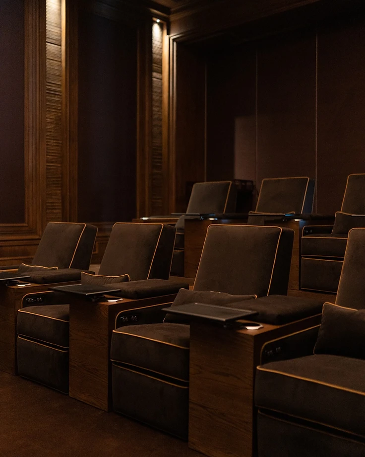 Atelier collection — private cinema seating
