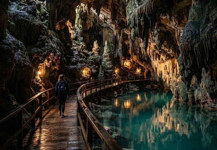 Green Grotto Caves
