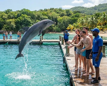 Dolphin Cove Encounter