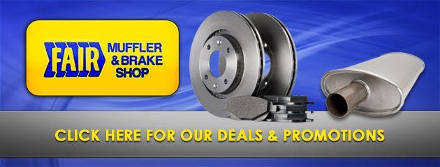 Muffler, exhaust and brake components at Fair Muffler & Brake in Fort Wayne