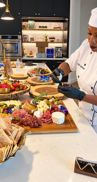 Grazing spread by Chef Devon