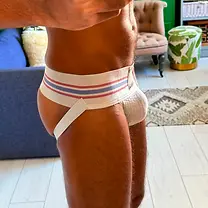 Worn jock