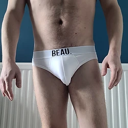 White Beau Briefs