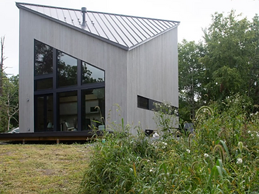 Nordic Cabin with a Mountain View