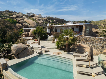 Elements Mykonos | Villa with pool near Scorpios