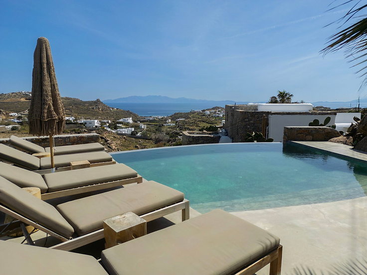 Elements Mykonos | Villa with pool near Scorpios 3