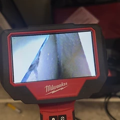 Borescope camera inspection of a furnace heat exchanger in Des Plaines, IL