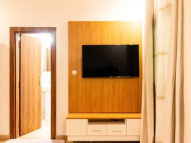 Chambre avec TV — Villa 6