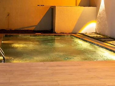 Piscine éclairée — Villa 6