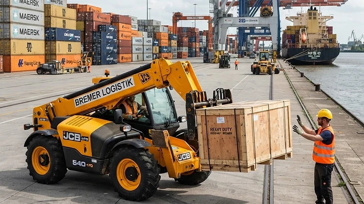 Stapler & Teleskopstapler mieten Bremen: Logistik & Hafen