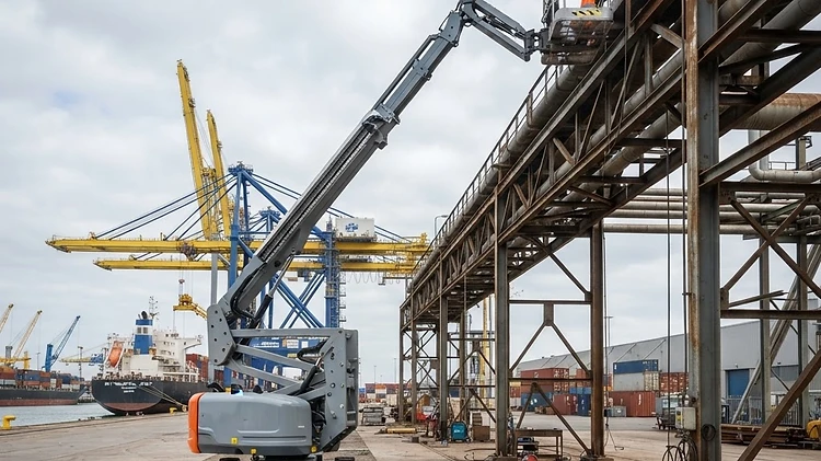 Arbeitsbühnen mieten Duisburg: Höhenzugang für Industrie & Hafen
