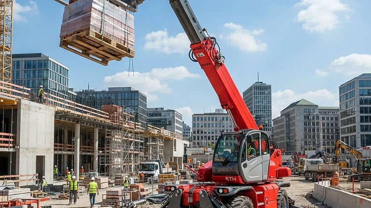 Stapler & Teleskopstapler mieten Köln: Logistik für Messe & Bau