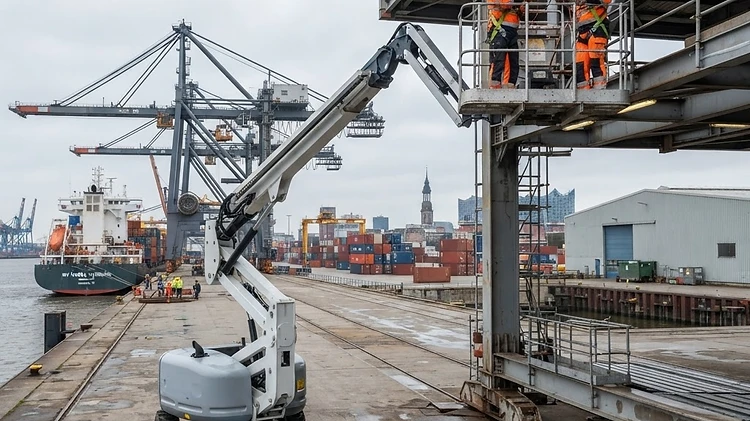 Arbeitsbühnen mieten Hamburg: Höhenzugang für Hafen & Bau