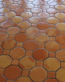 Octagon Saltillo tile