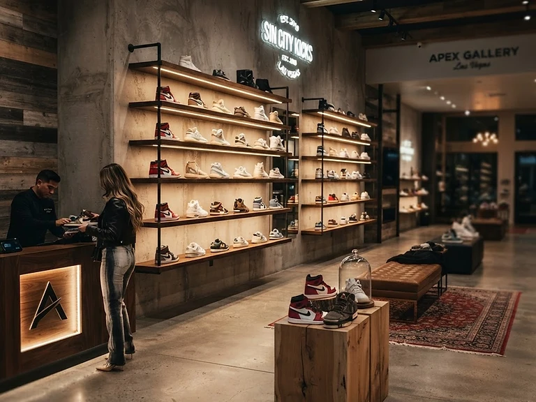 Inside the Shoe Life boutique