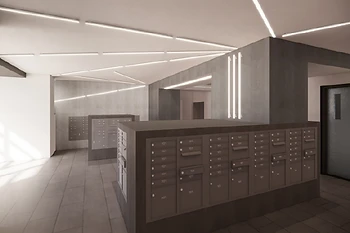 Bethune Gardens — Lobby (Rendering)