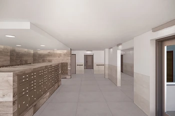 Marshall Plaza — Lobby (Rendering)