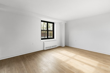 Renovated apartment interior with new flooring and paint at Berry Street–South 9th Street, Williamsburg