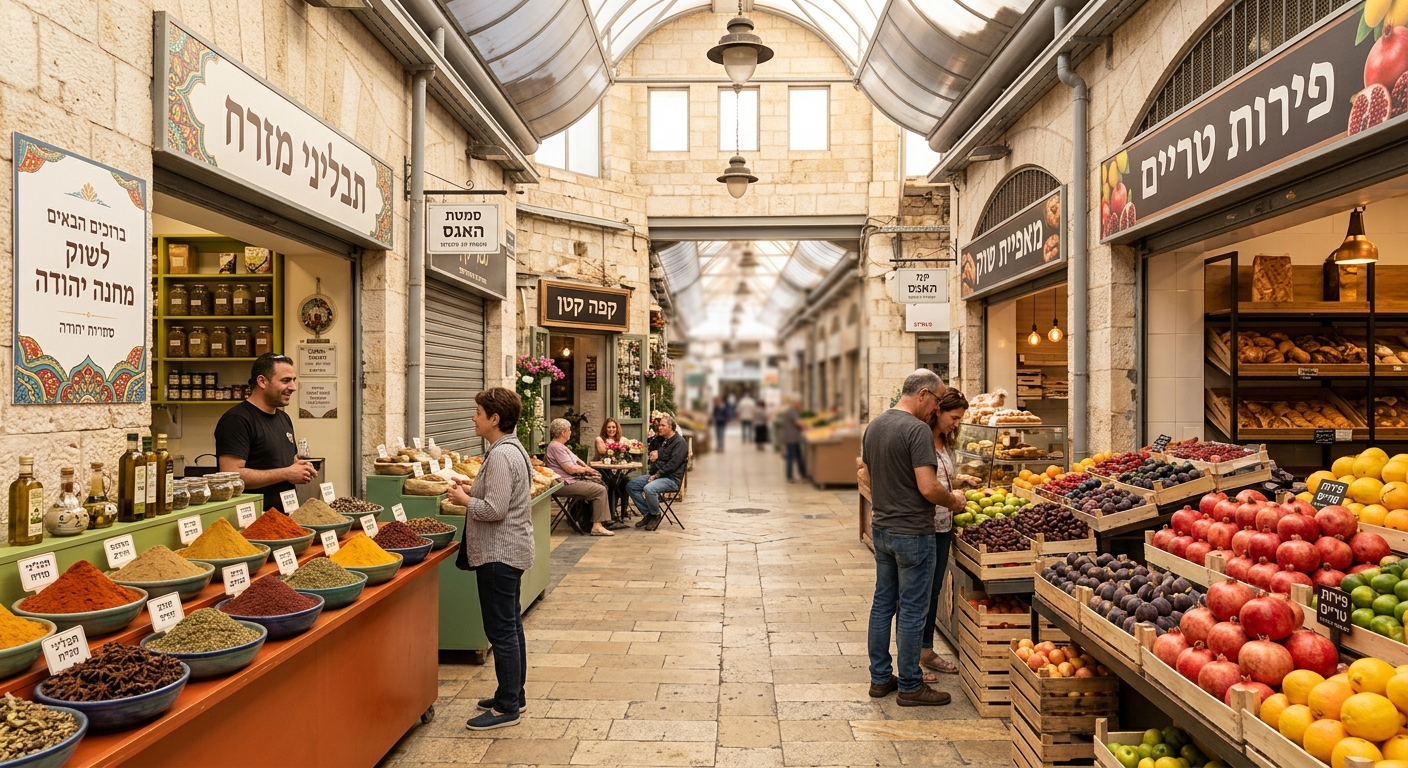 Mahane Yehuda Market Tour