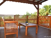 The garden lounge under the gazebo