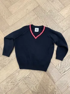 Navy blue pull over 28” jumper - Dorridge Primary School - Size 4-5 yrs/ 28inch