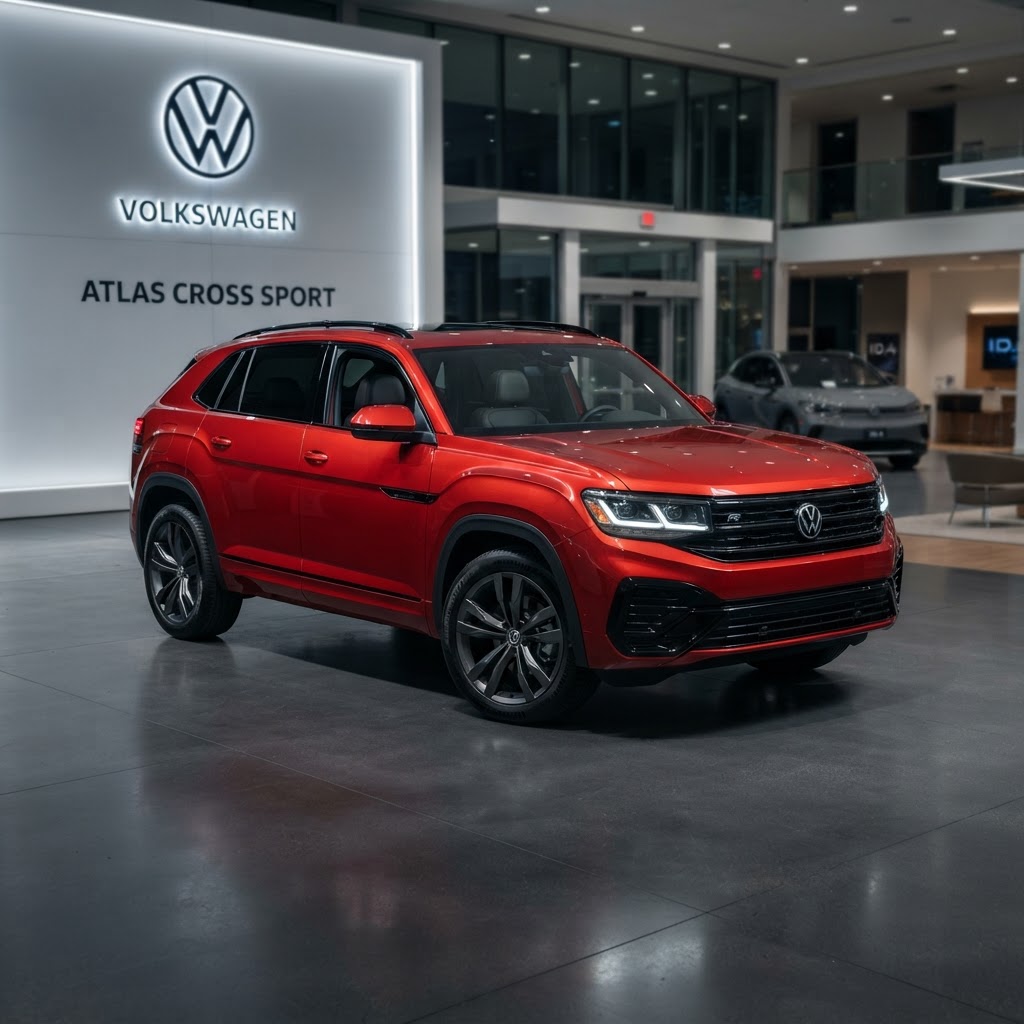 2026 Volkswagen Atlas Cross Sport hero view