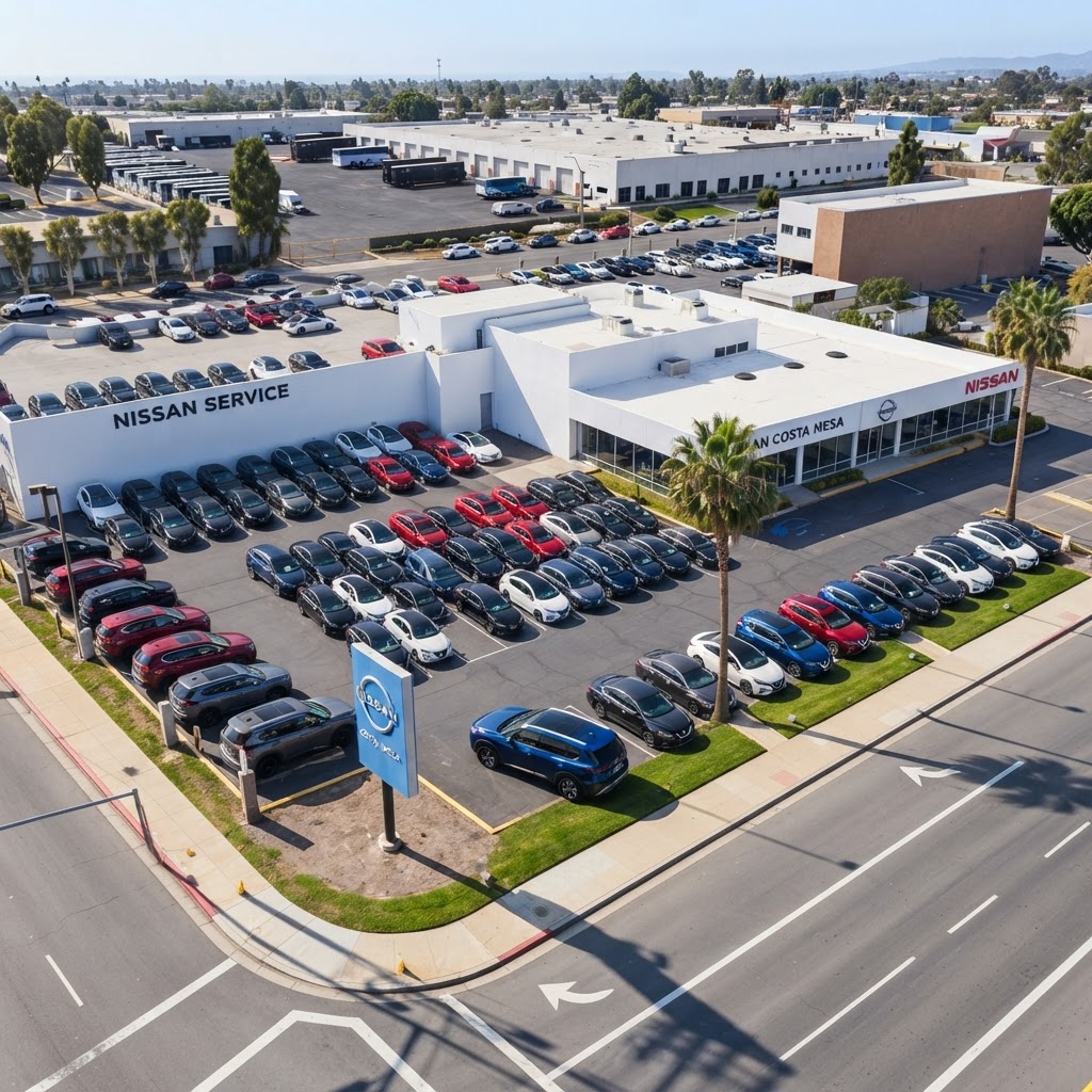 Nuevo modelo Nissan Rogue disponible en el concesionario bilingüe de Costa Mesa