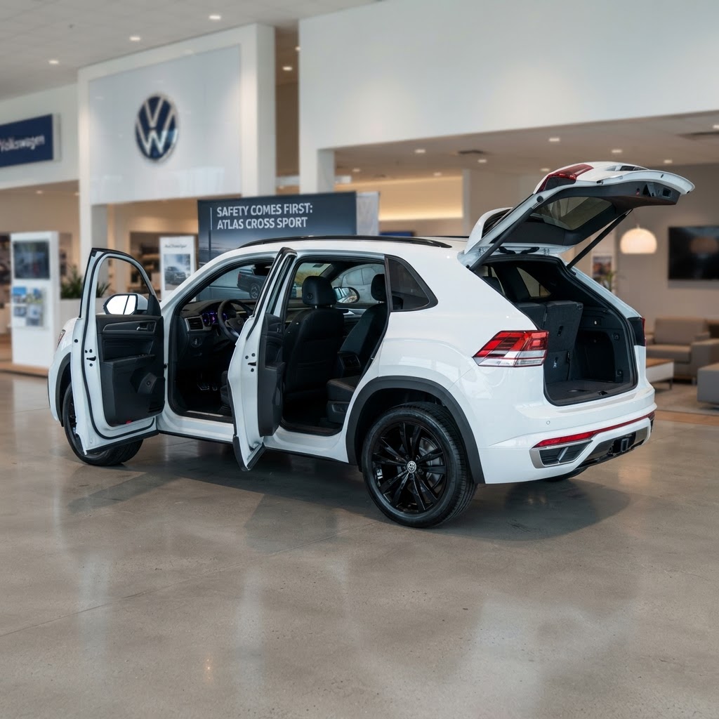2026 Volkswagen Atlas Cross Sport safety view