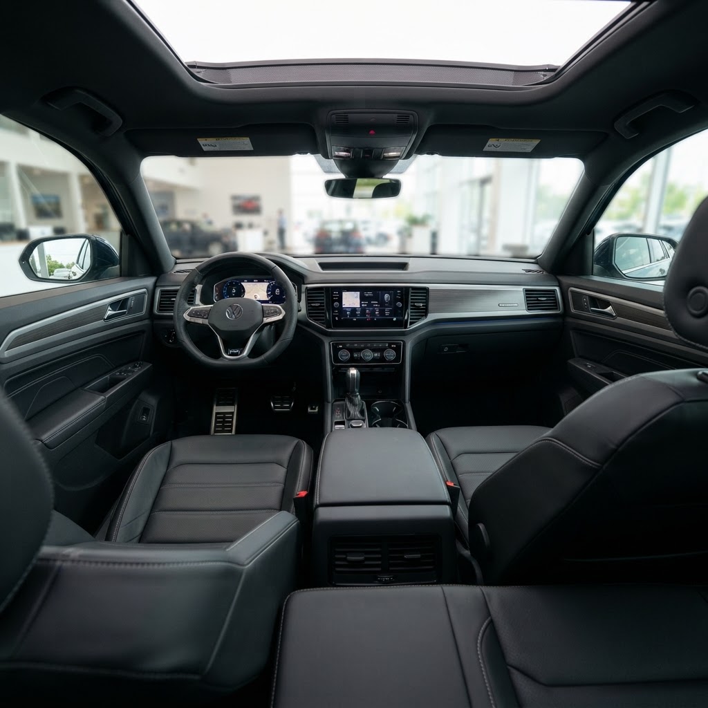 2026 Volkswagen Atlas Cross Sport interior view