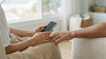 What do I do if my partner is always on their phone