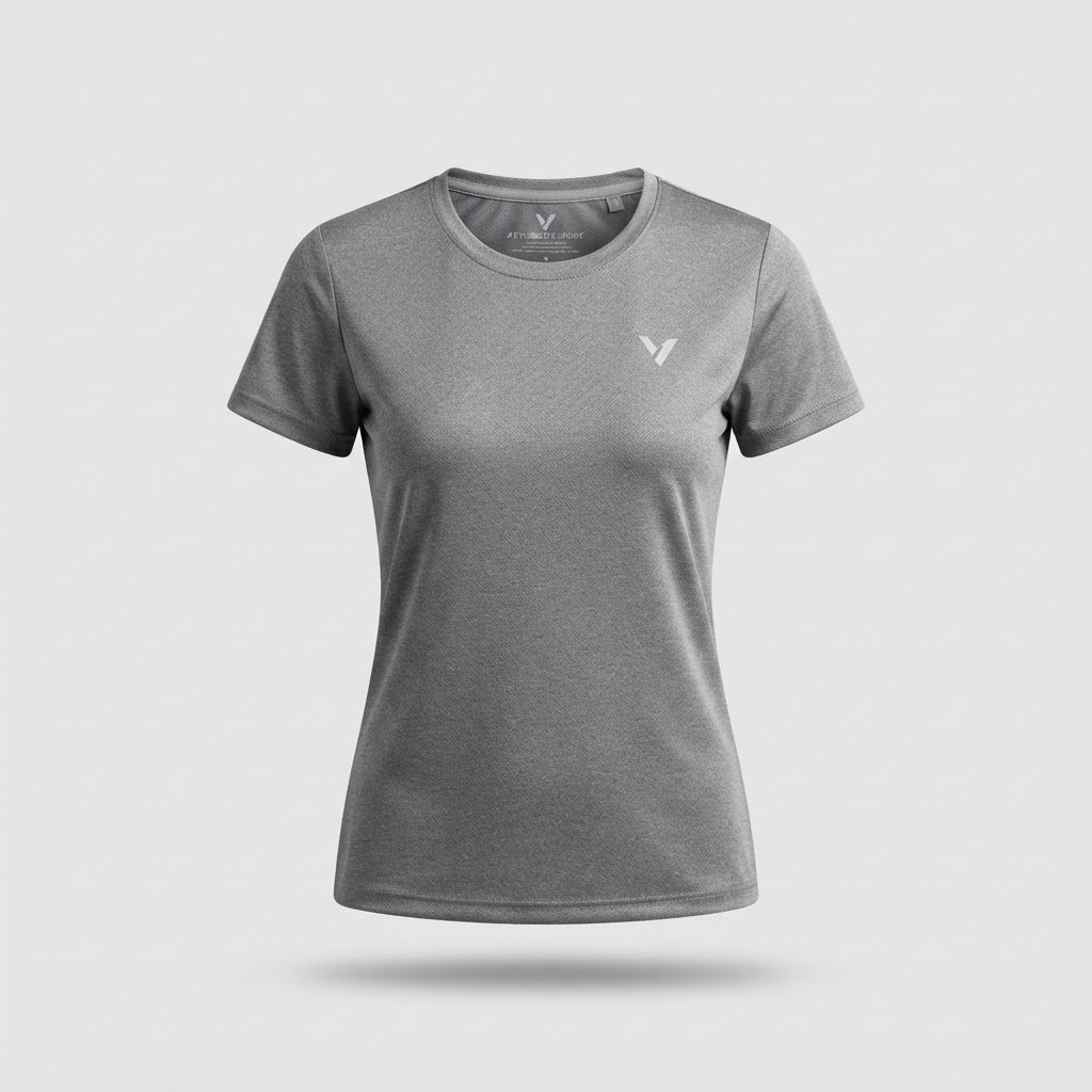 Remera Dryfit Entrenamiento Gris