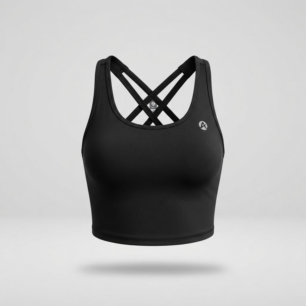 Top Cropped Crossback Negro