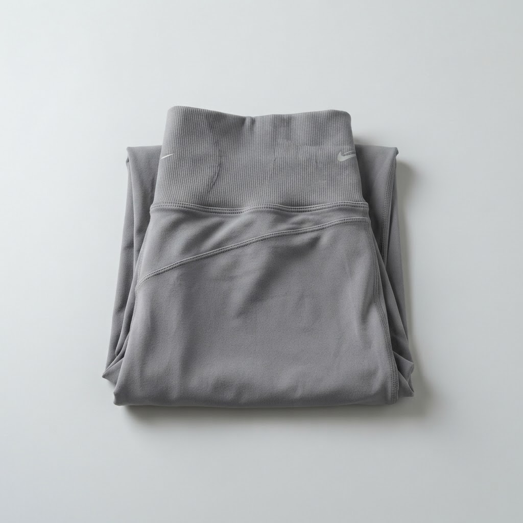 Pantalón Tiro Alto Gris
