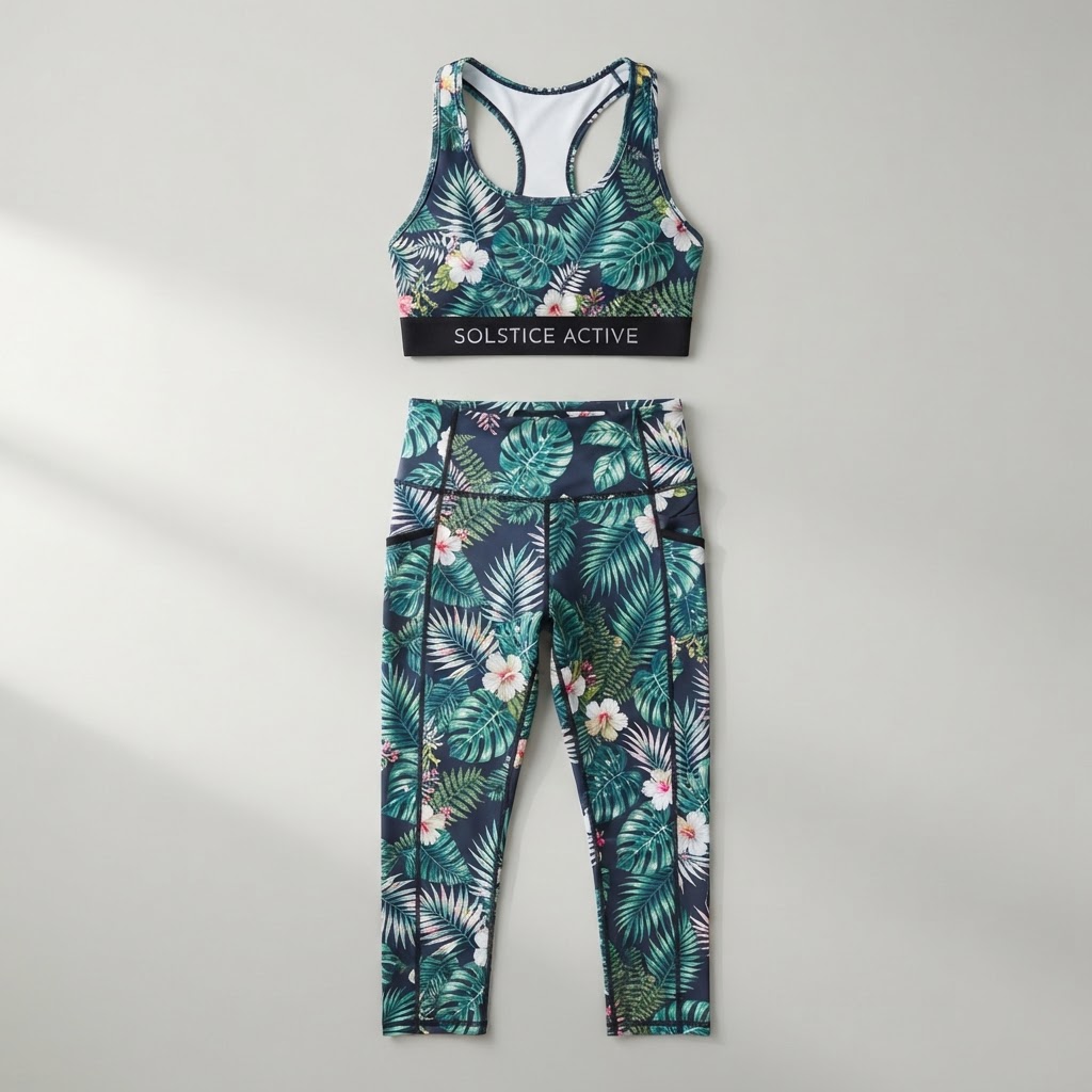 Conjunto Estampado Tropical