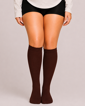 Chaussettes boutyra Sève — coloris Brun