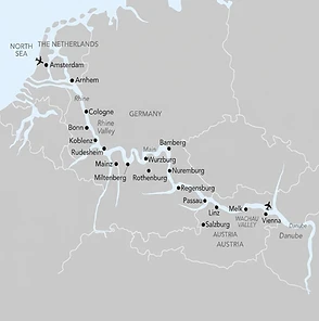 From Amsterdam to Vienna