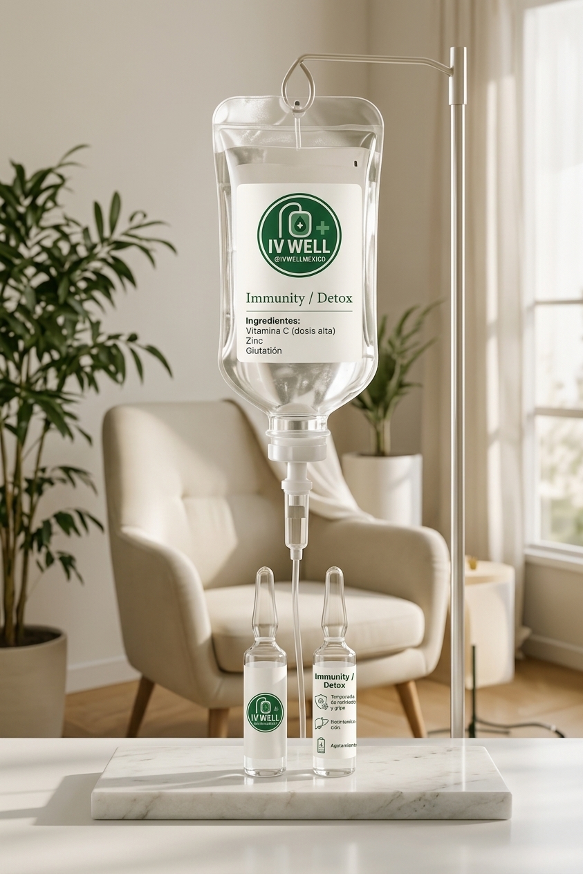 Immunity / Detox — Terapia IV inmunidad y detox | IV Well