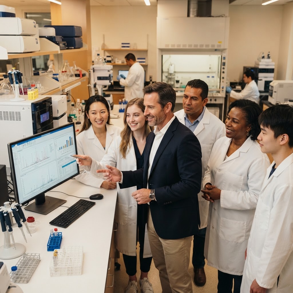 The MetaboType team collaborating across metabolomics, clinical science and biotechnology
