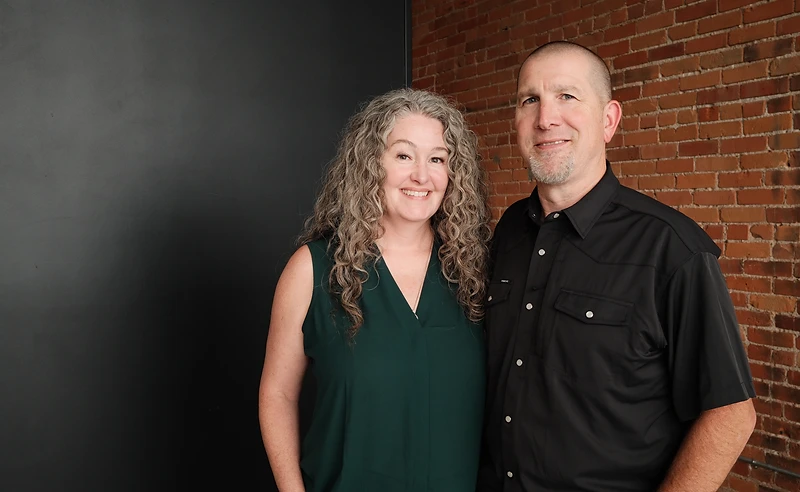 Colin and Melanie Davies, owners of Davies Hauling & Cleanup