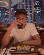 Directed photo — sushi restaurant at night