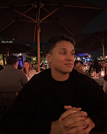 Directed photo — outdoor restaurant at night
