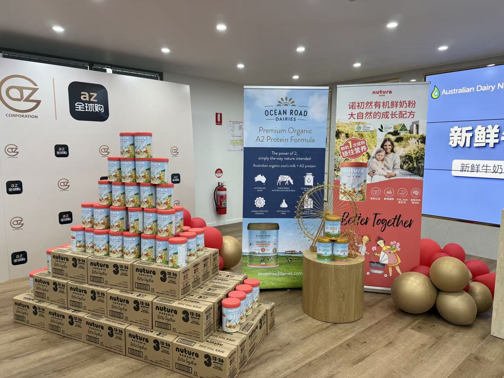 Nutura and Ocean Road Dairies brand activation