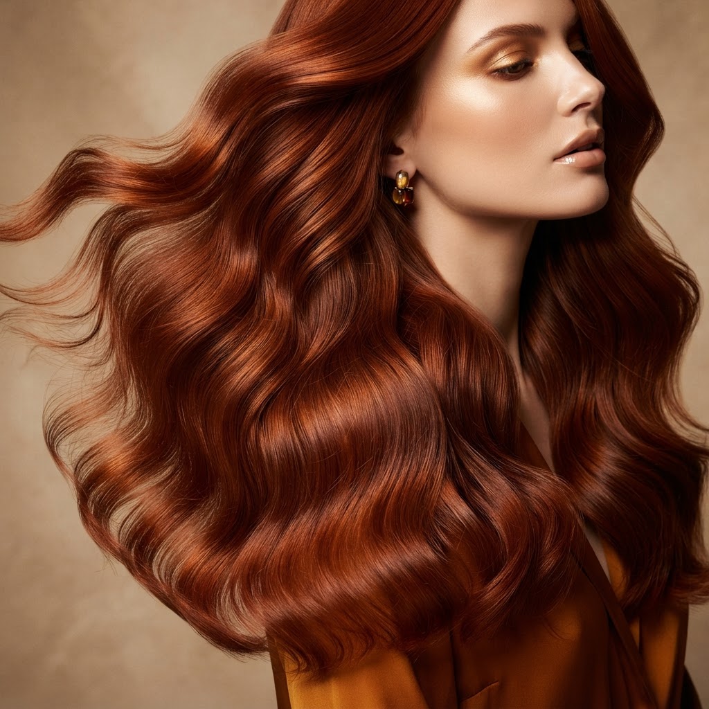 Auburn, Copper & Reds — Barbēlo hair