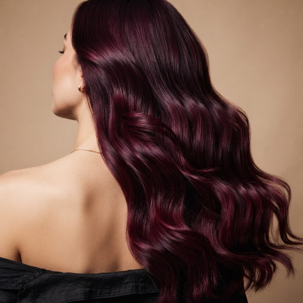 Burgundy, Plum & Fashion Vivids — Barbēlo hair