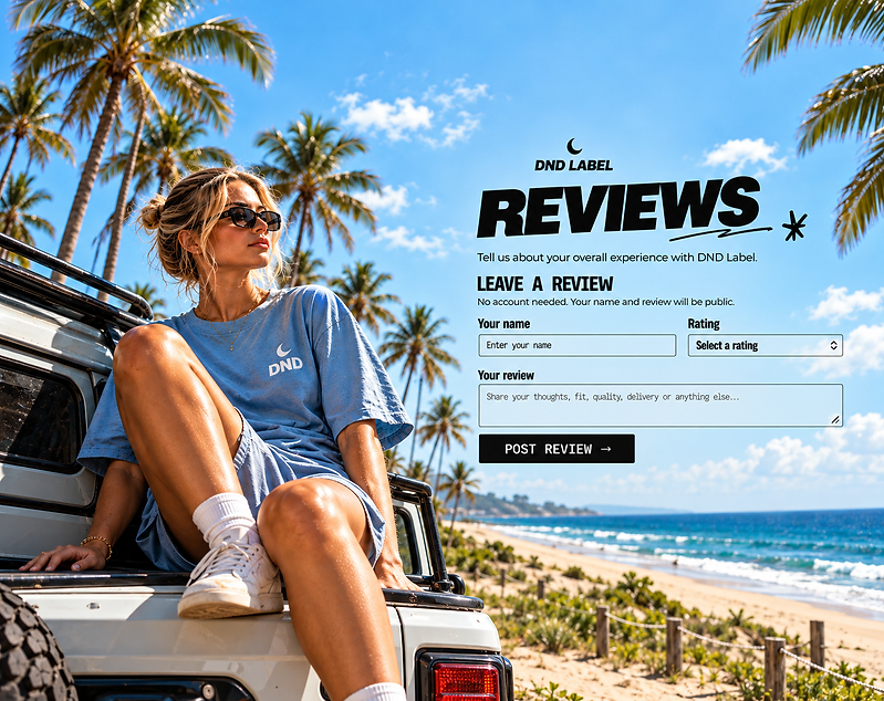 DND Label coastal review artwork