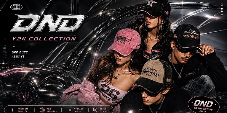 DND Y2K Collection campaign