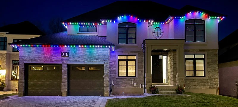 Permanent Lighting installation by GoBright