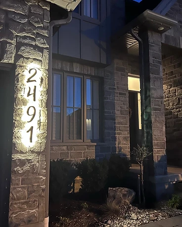 2491 — Night Halo Install — GoBright permanent lighting installation